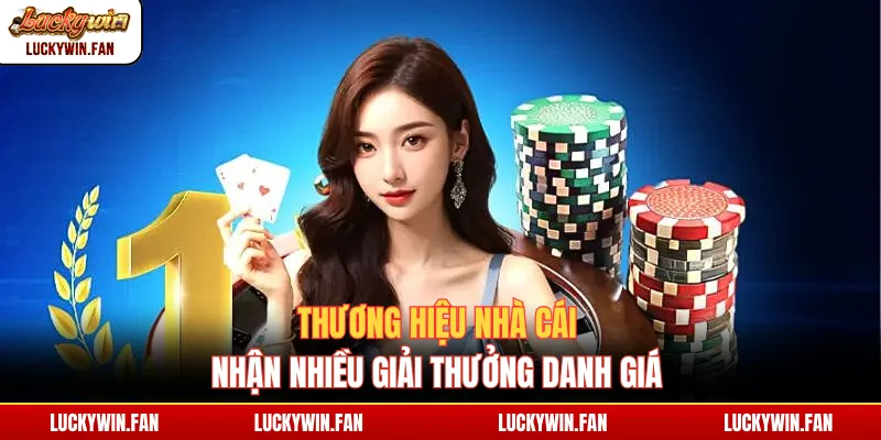 Thương hiệu nhà cái nhận nhiều giải thưởng danh giá